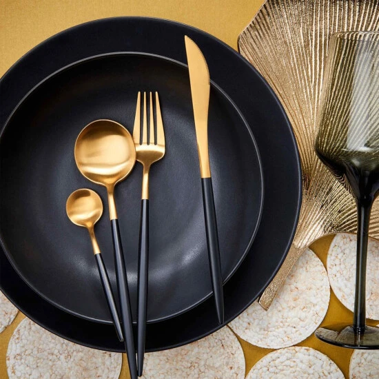 Neu 🌟 BUTLERS STILETTO Besteck-Set 16-tlg. Matt ❤️ – Bild 6