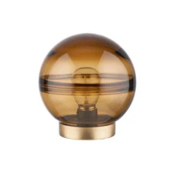 Auslauf 🛒 BUTLERS SOFT NORDIC LED-Leuchte Amber Höhe 17cm ⌛