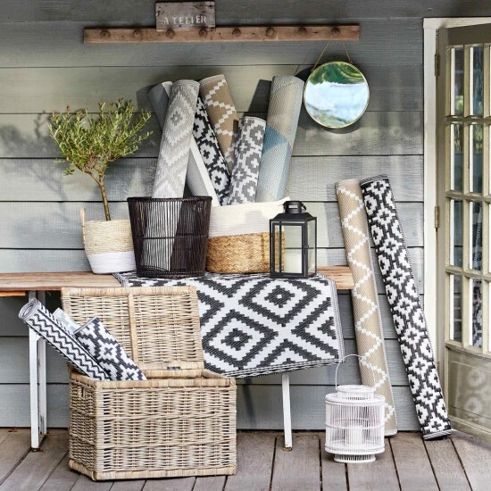 Beste Bewertungen von ✨ BUTLERS COLOUR CLASH In- & Outdoor-Teppich Mosaik L 200 X B 150cm ✨ – Bild 6