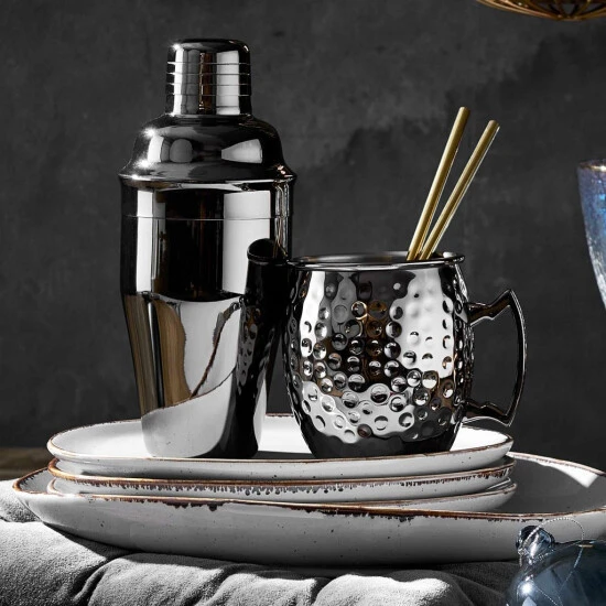 Coupon ✨ BUTLERS MOSCOW MULE Becher Gehämmert 470ml ❤️ – Bild 2