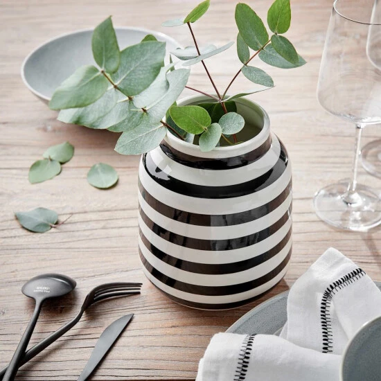 Coupon ⭐ BUTLERS MALIKA Vase Gestreift Höhe 17cm 👏 – Bild 2