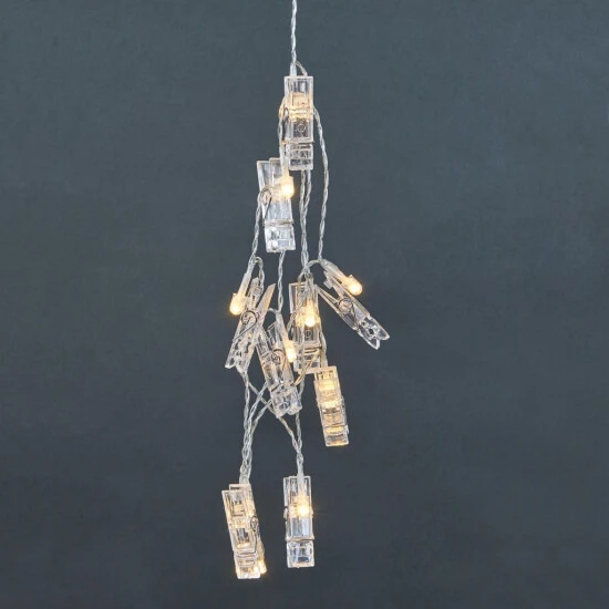 Besorgen ❤️ BUTLERS CLIP ART LED-Klammern 10 Lichter Mit USB-Batteriefach 🔥 – Bild 4