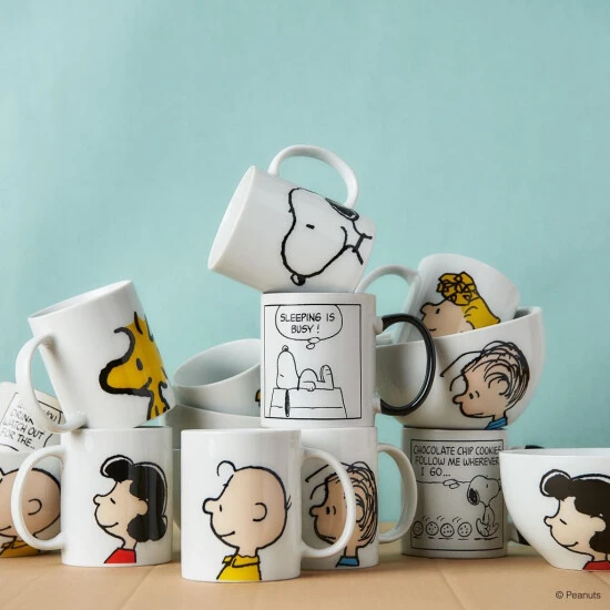 Aktion 🎁 BUTLERS PEANUTS Tasse Comic Sleeping 😀 – Bild 4