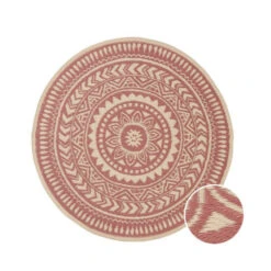 Bestpreis 🧨 BUTLERS COLOUR CLASH In- & Outdoor-Teppich Ø118cm 🧨